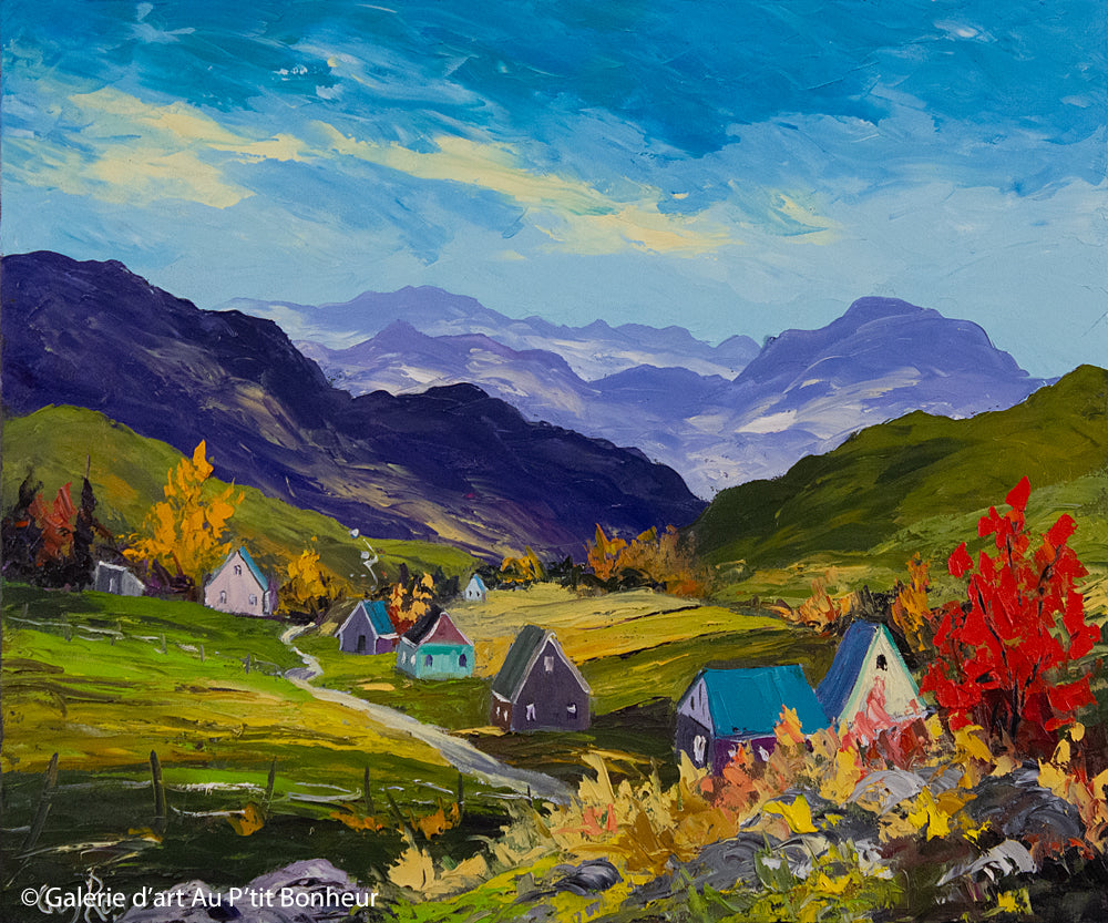 Guy Roy, artiste peintre | Oeuvres disponibles  | Galerie d'art Au P'tit Bonheur