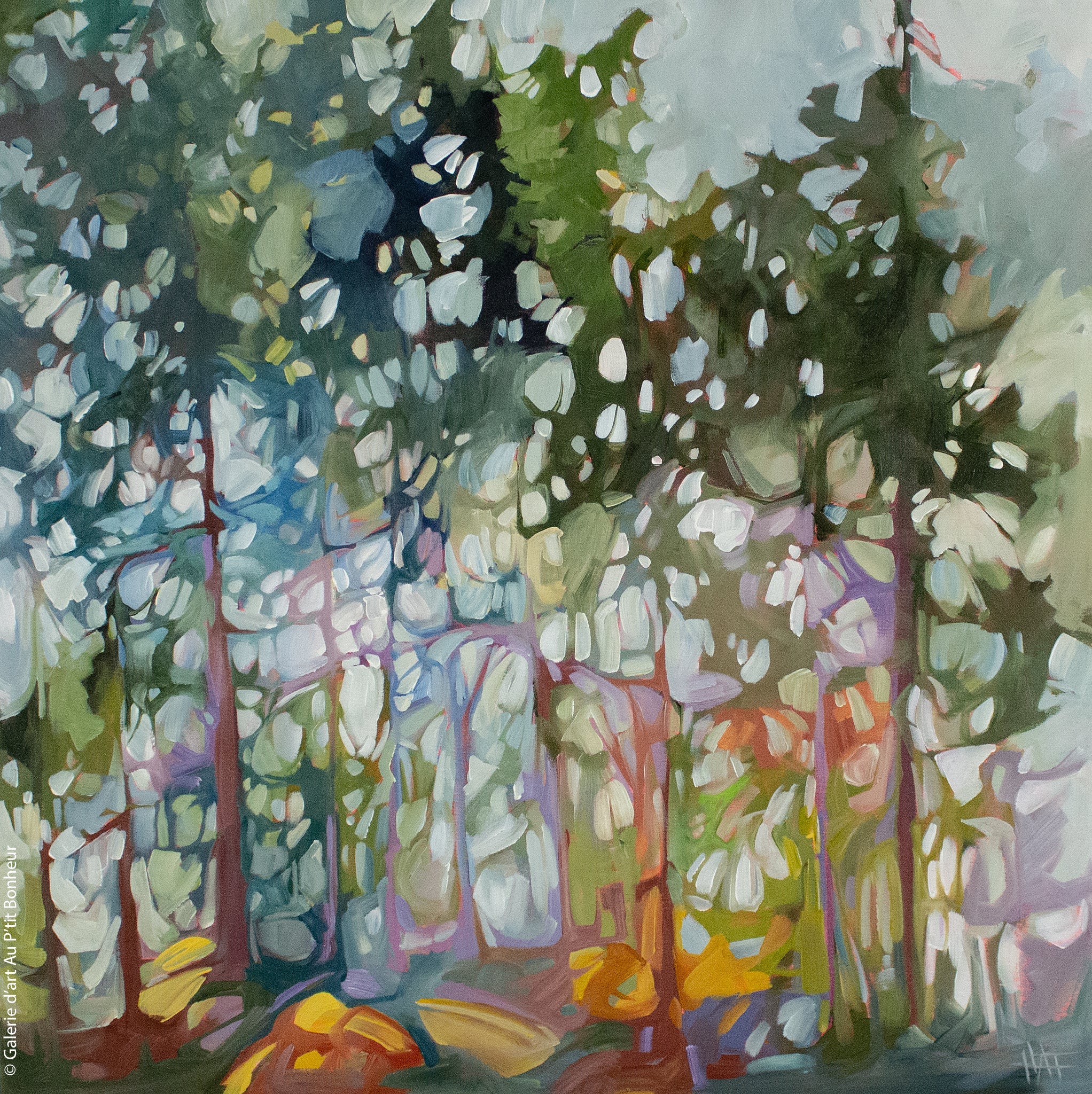 Holly Ann Friesen, artiste peintre | Oeuvres disponibles  | Galerie d'art Au P'tit Bonheur