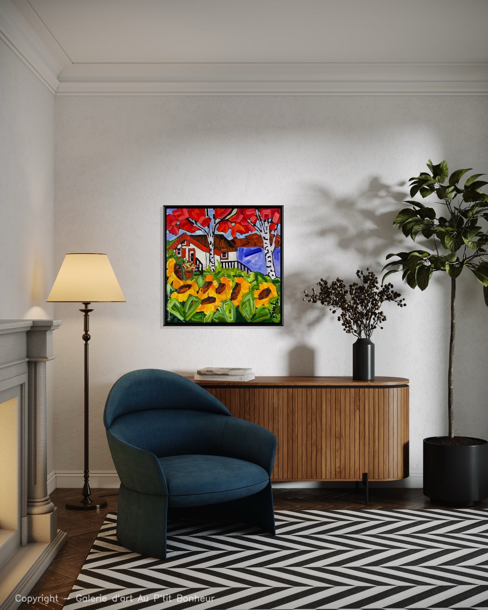 Marie-Claude Boucher | Les tournesols en fête