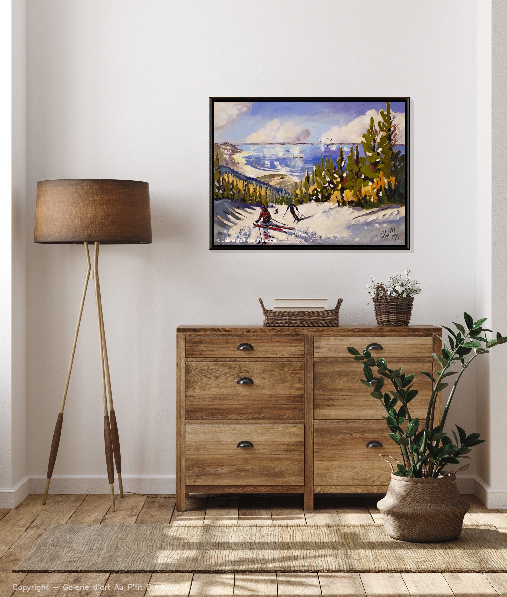 Robert Roy | La lumière dévale la montagne