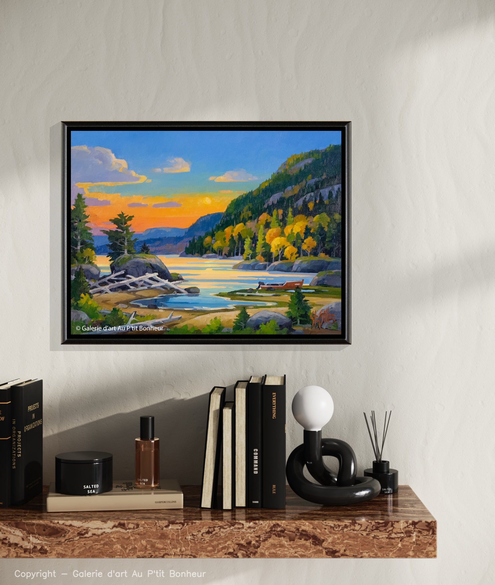 St-Gilles | Fin du jour, Parc Aiguebelle, Qc.