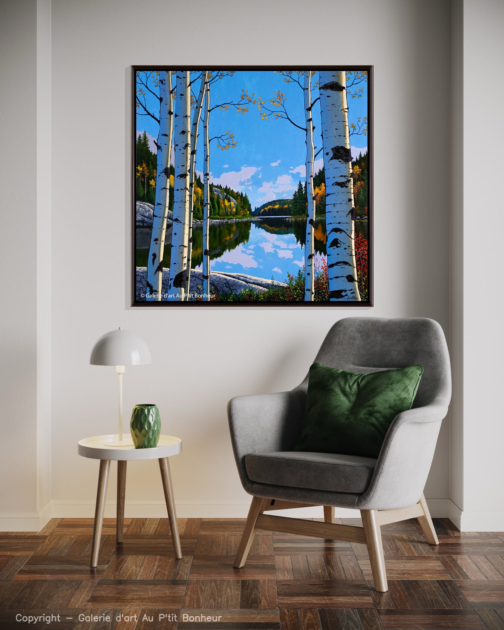 Cyril Cox | Calm Waters & Fall Aspens