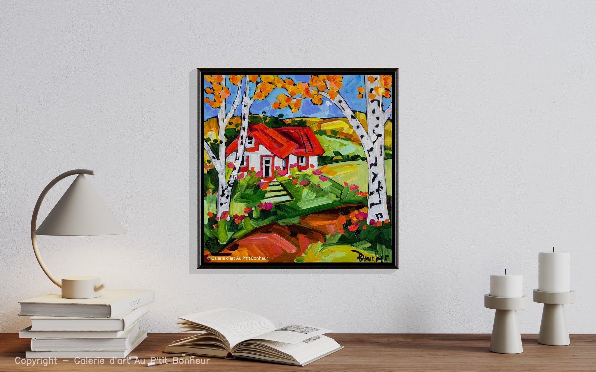 Marie-Claude Boucher | Les bouleaux en septembre