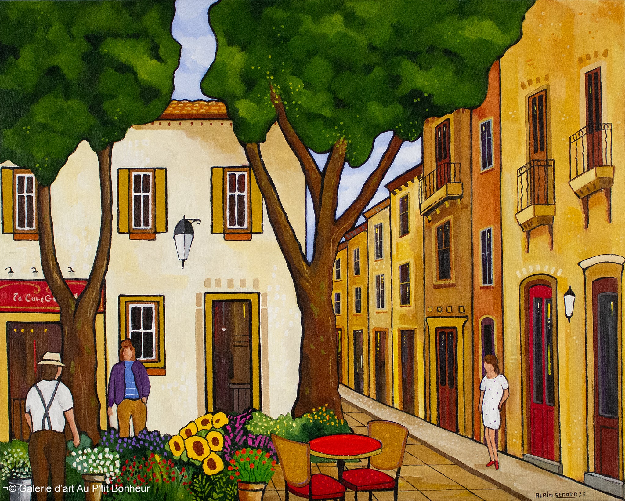 Alain Bédard | Marchand de fleurs