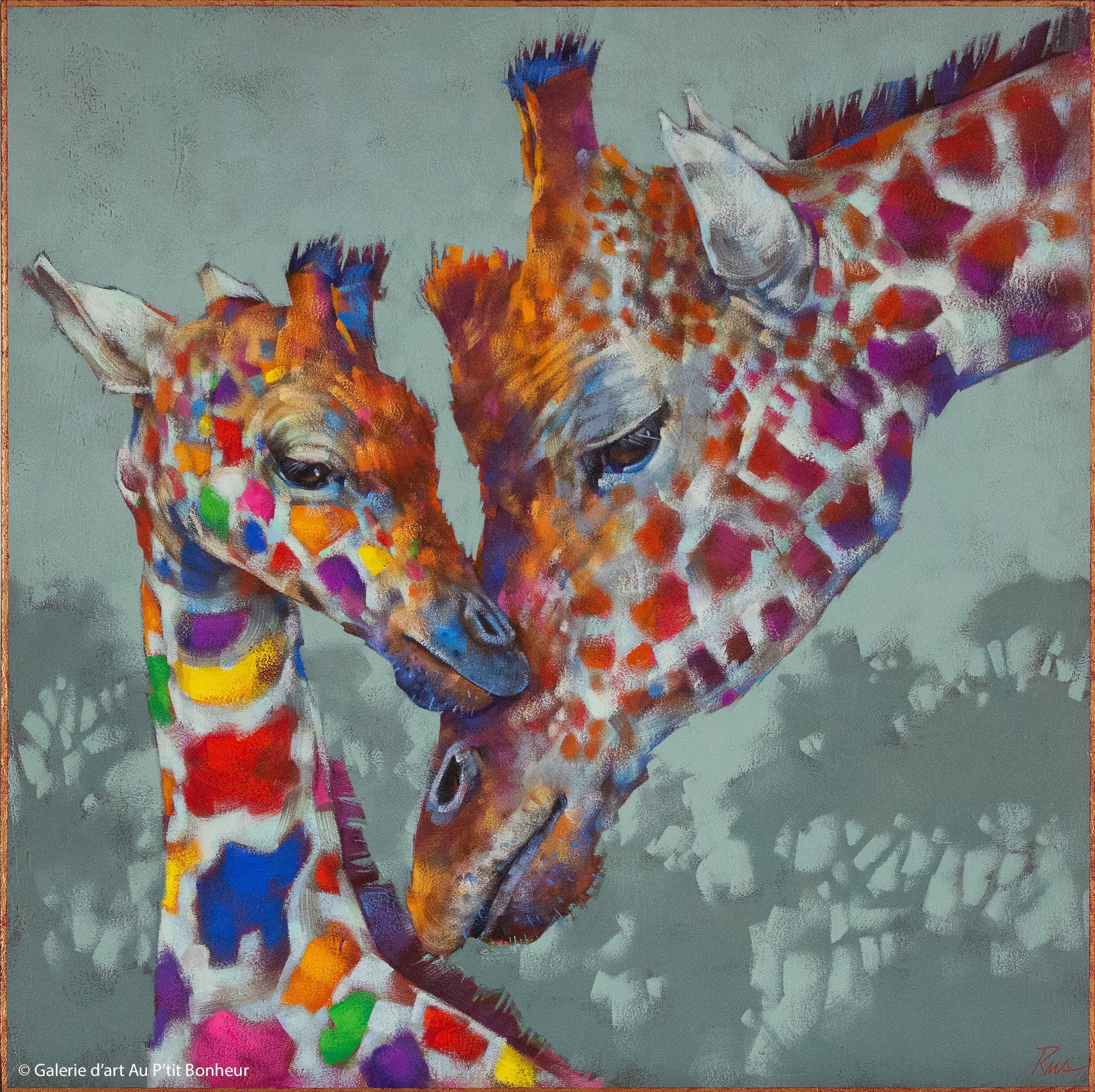 Angie Rees, artiste peintre | Oeuvres disponibles  | Galerie d'art Au P'tit Bonheur