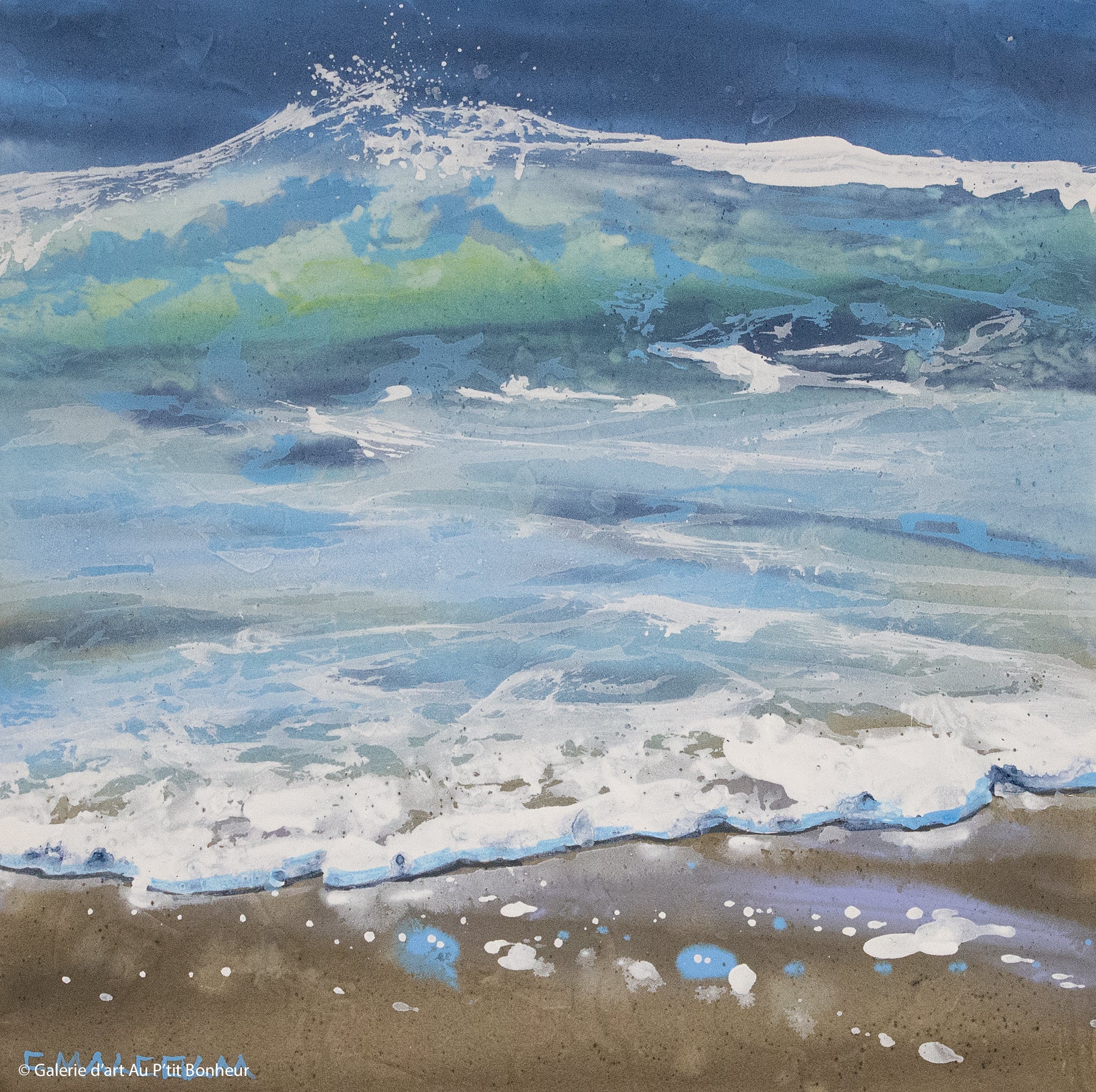 Carole Malcolm | Shoreline Study 13324