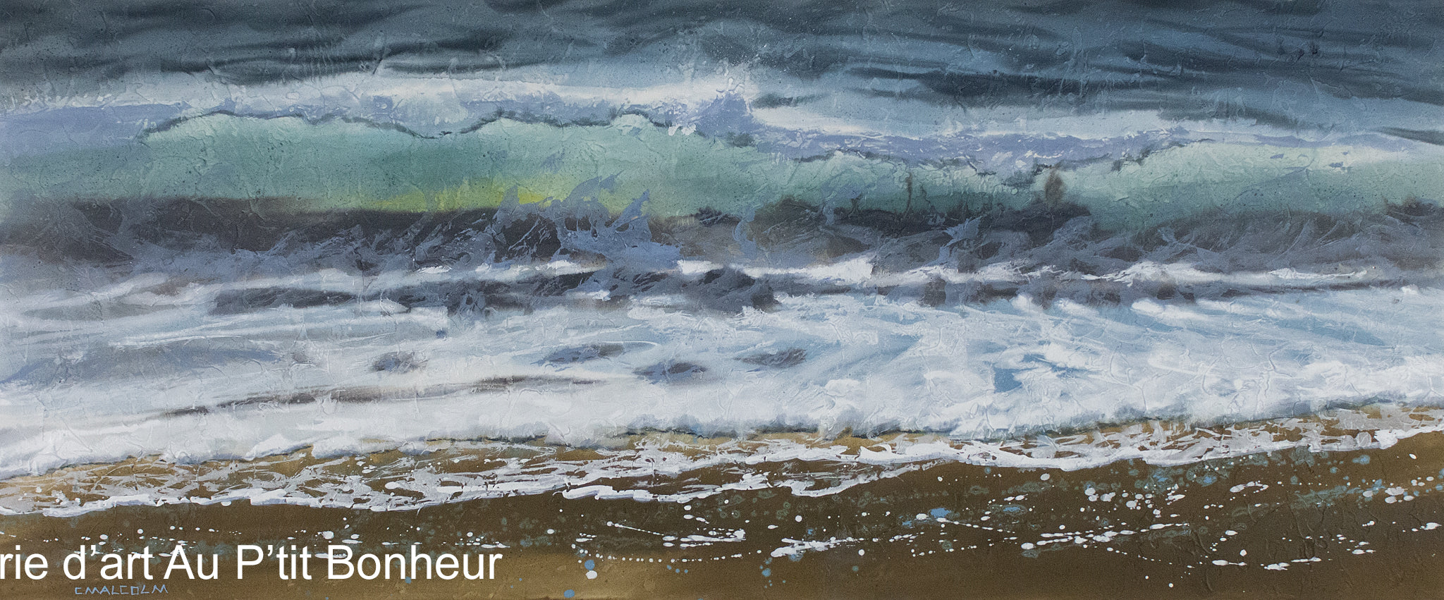 Carole Malcolm | Shoreline Study 16221 (2021)