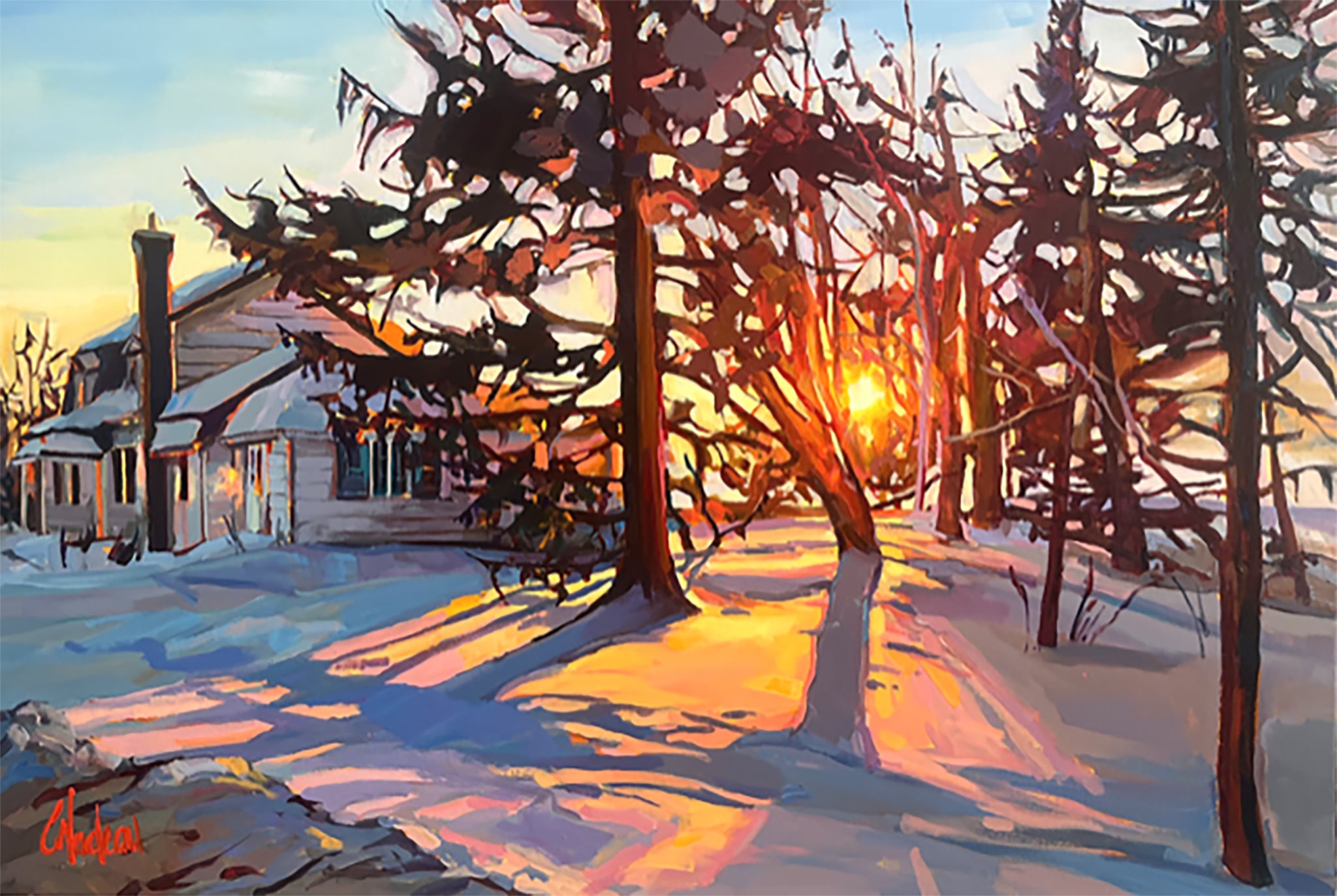 Christine Nadeau | Révérence du jour, Ste-Pétronille, Île d’Ortéans