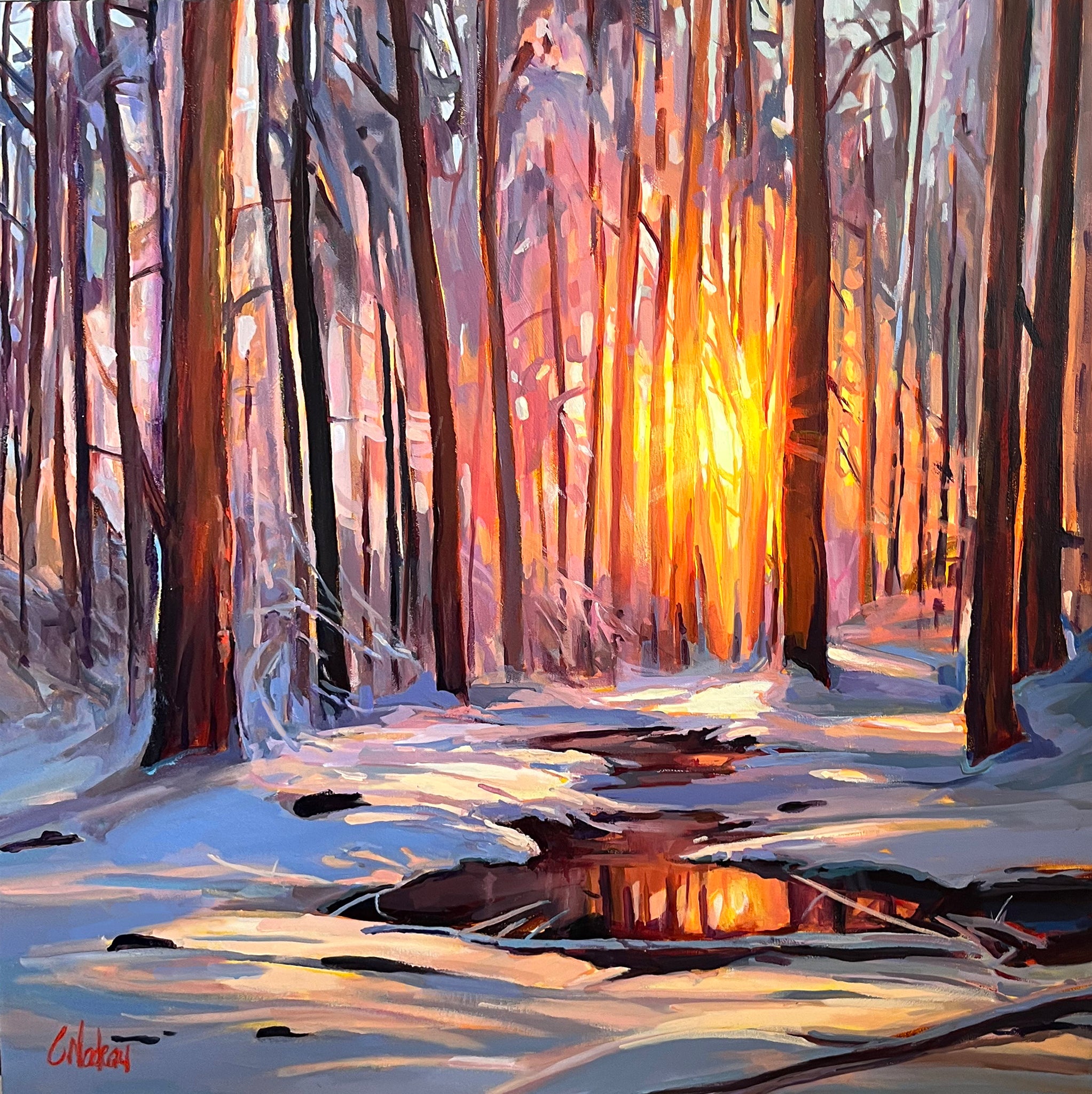 Christine Nadeau | Sentier de lumière
