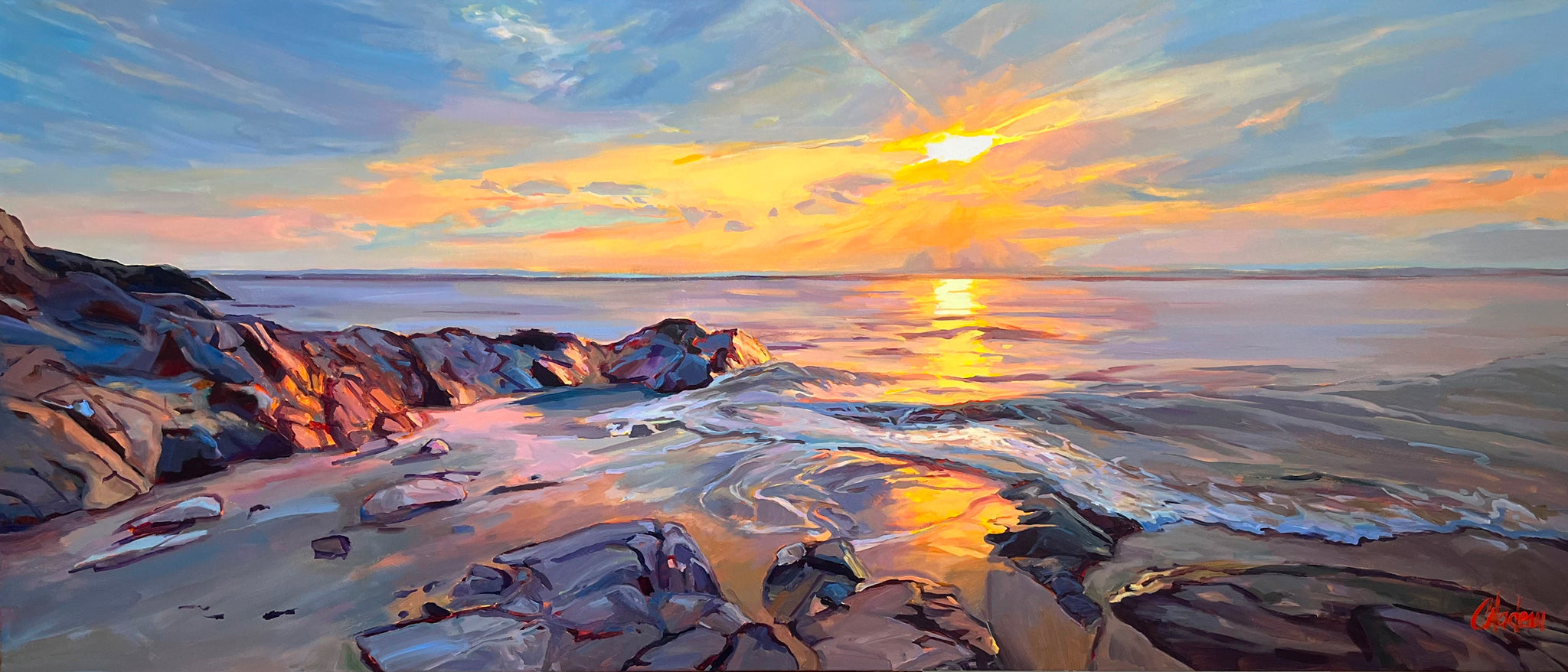 Christine Nadeau | Les rochers s’inclinent, Trois-Pistoles