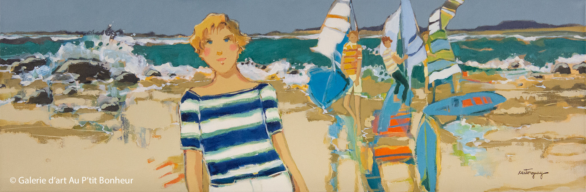 Claudette Castonguay, artiste peintre | Oeuvres disponibles  | Galerie d'art Au P'tit Bonheur