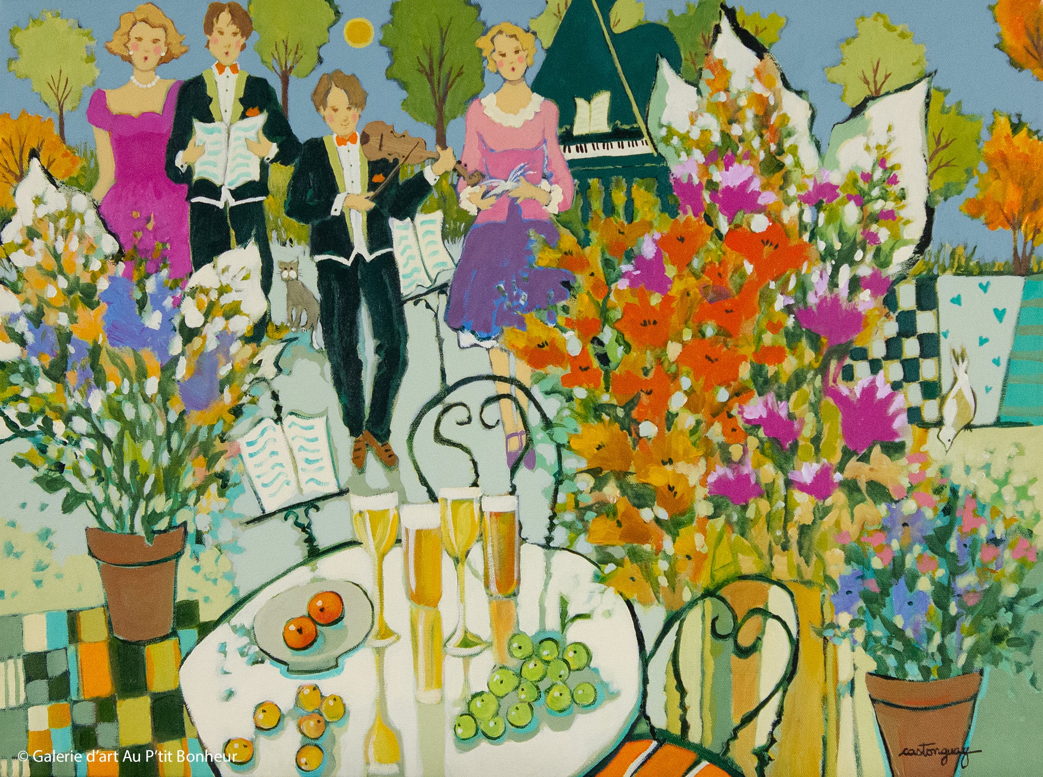 Claudette Castonguay | Pour un peu de musique