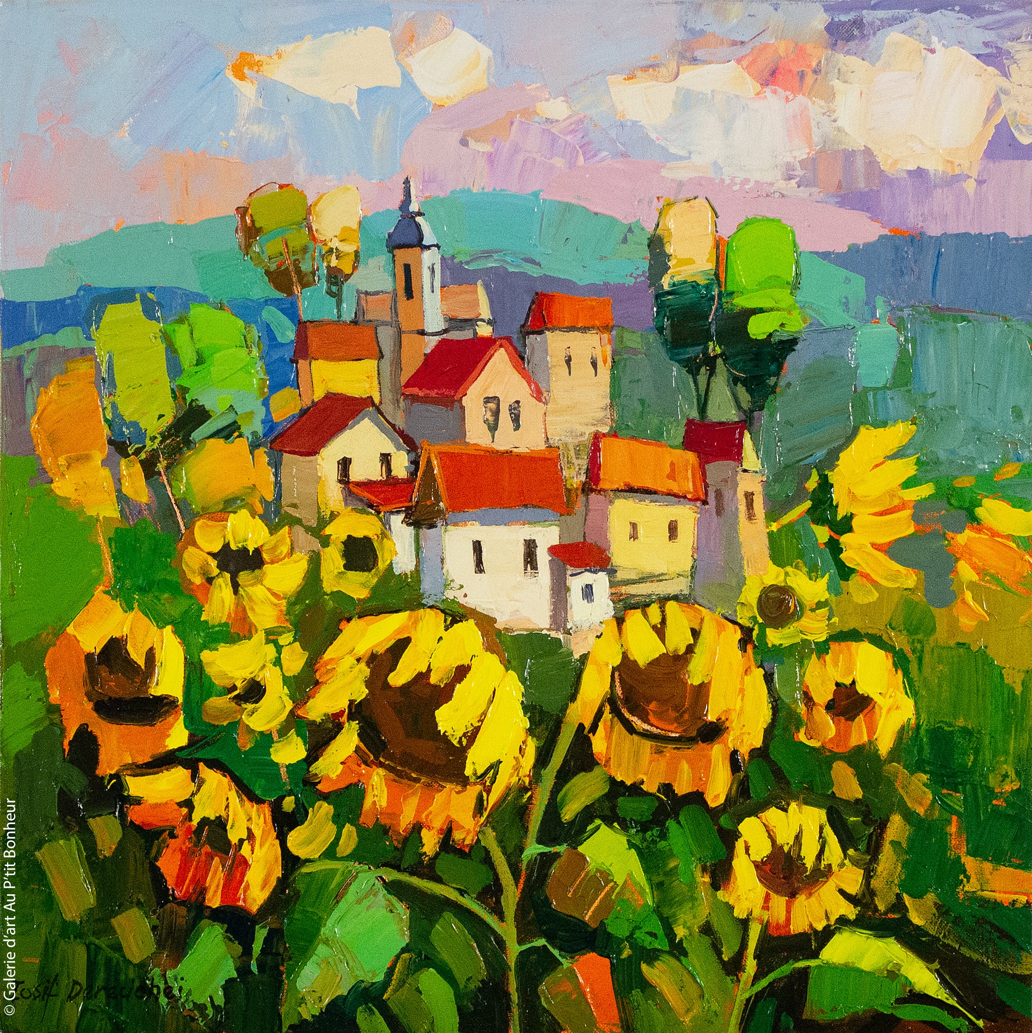 iosif Derecichei | Sunflower Field in Eastern Europe