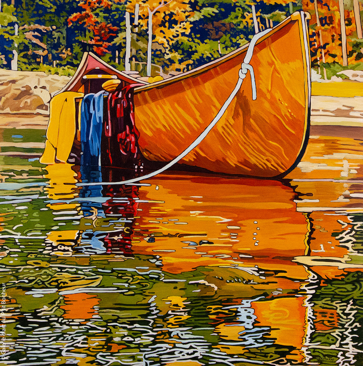 Janet K. MacKay, artiste peintre | Oeuvres disponibles  | Galerie d'art Au P'tit Bonheur