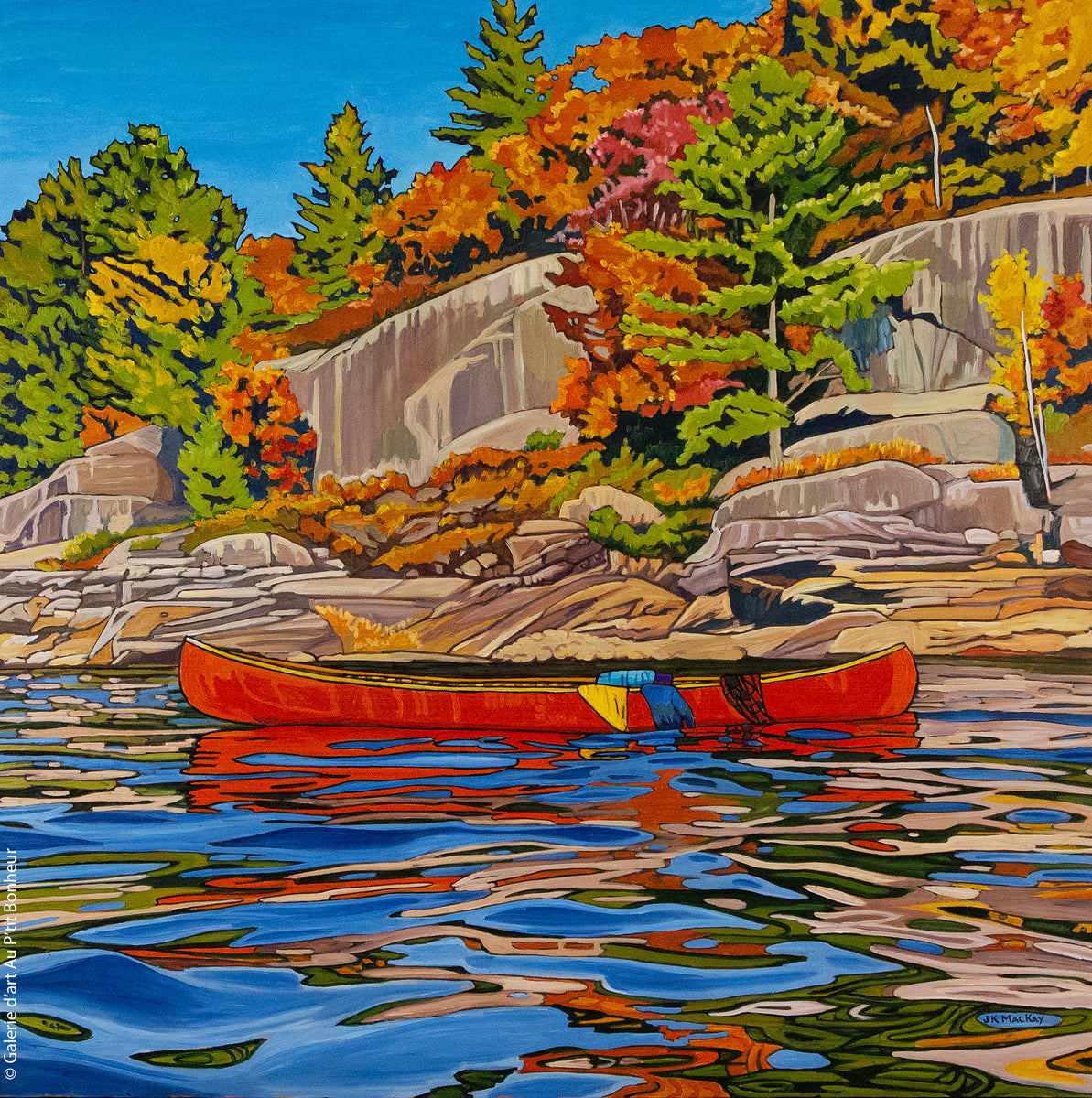 Janet K. MacKay, artiste peintre | Oeuvres disponibles  | Galerie d'art Au P'tit Bonheur