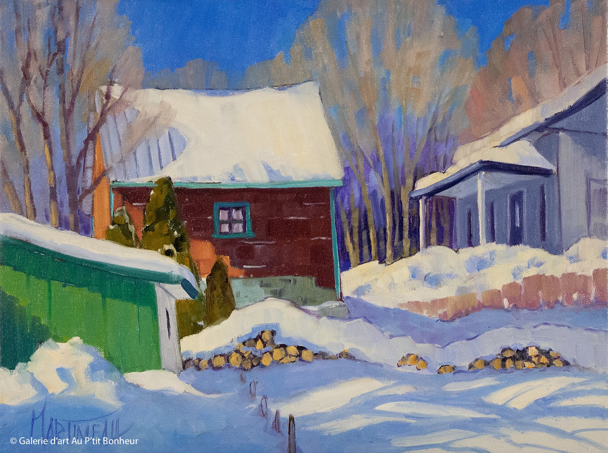 Louise Martineau | Arrière cour, St-Hilarion