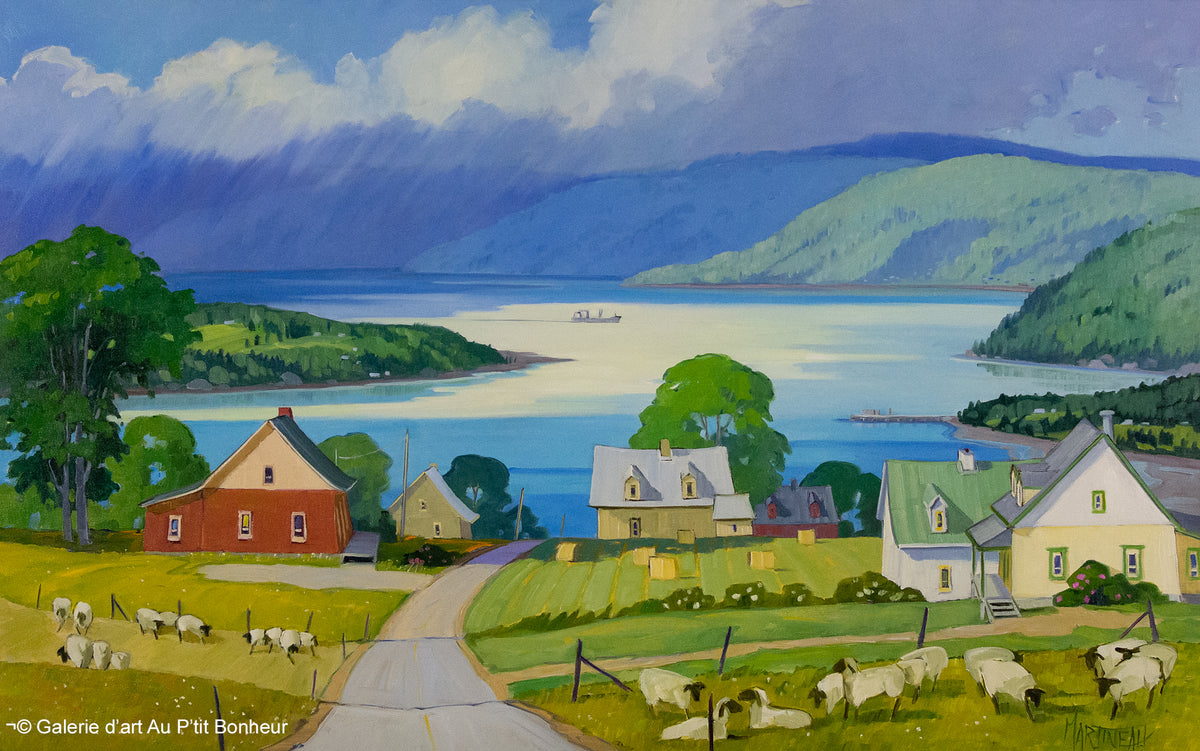 Louise Martineau, artiste peintre | Oeuvres disponibles  | Galerie d'art Au P'tit Bonheur