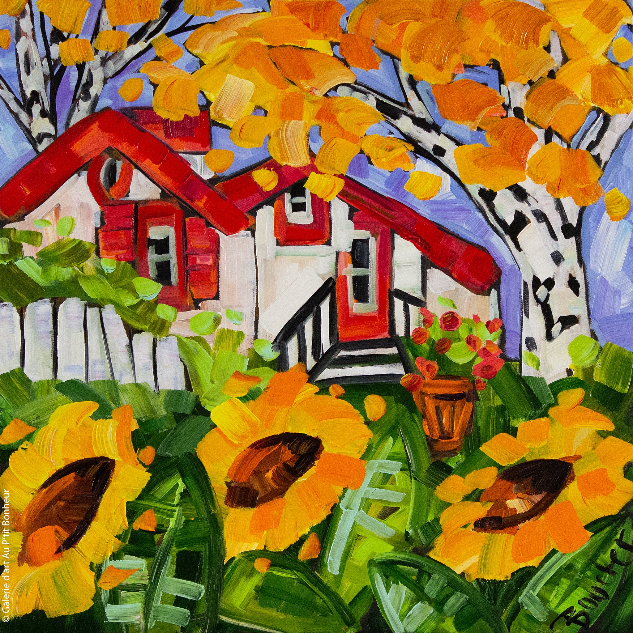 Marie-Claude Boucher | Sous le bouleau