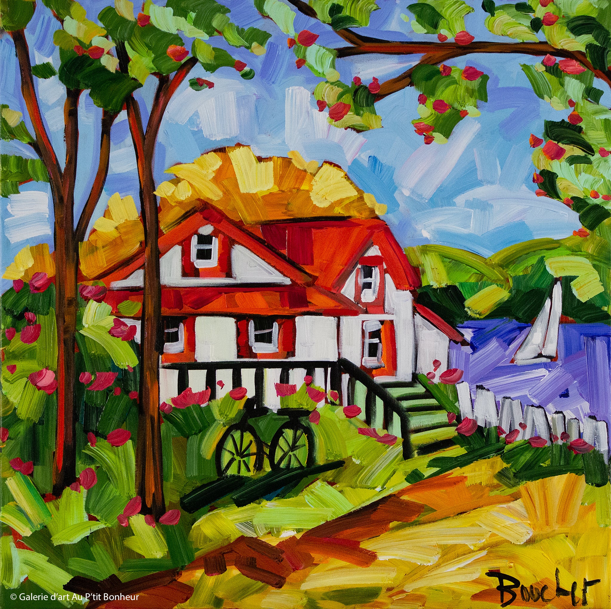 Marie-Claude Boucher | Matinée au lac