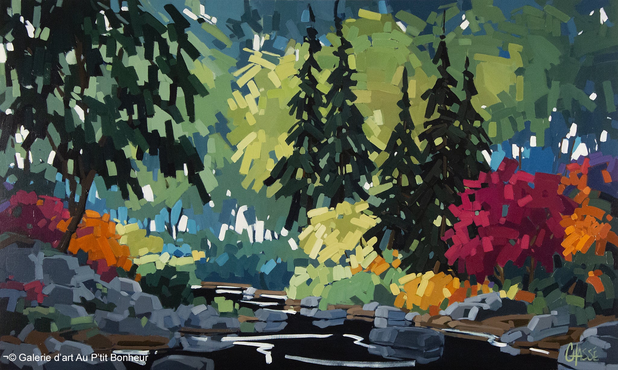 Martine Chassé, artiste peintre | Oeuvres disponibles  | Galerie d'art Au P'tit Bonheur