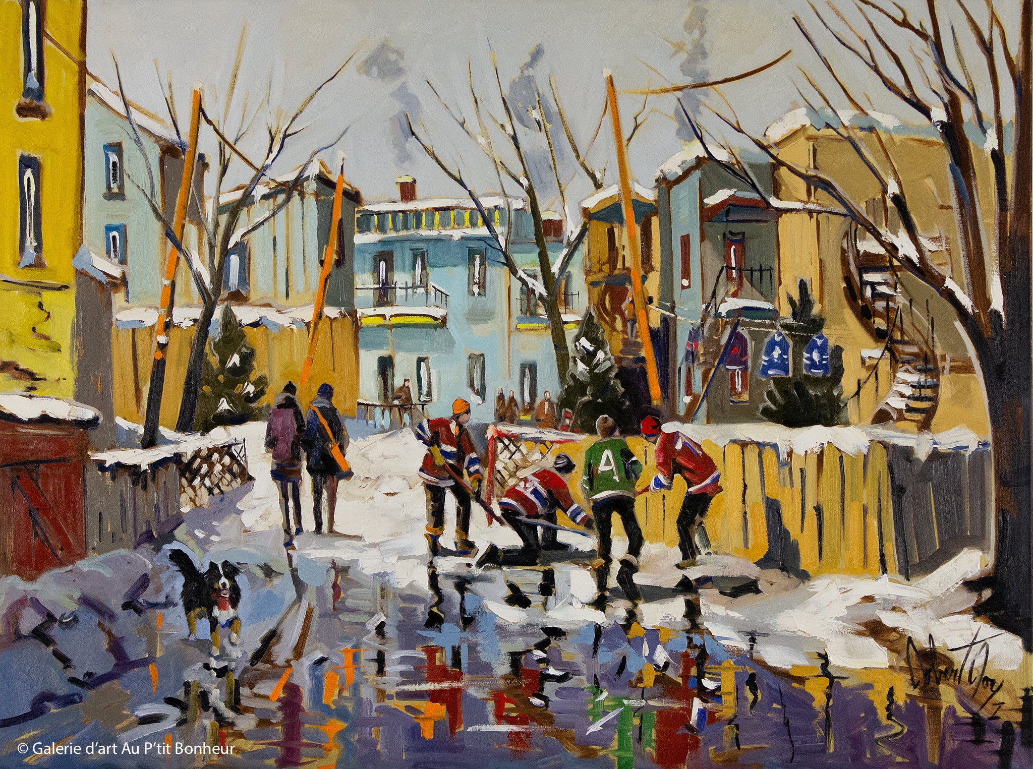 Robert Roy, artiste peintre | Oeuvres disponibles  | Galerie d'art Au P'tit Bonheur