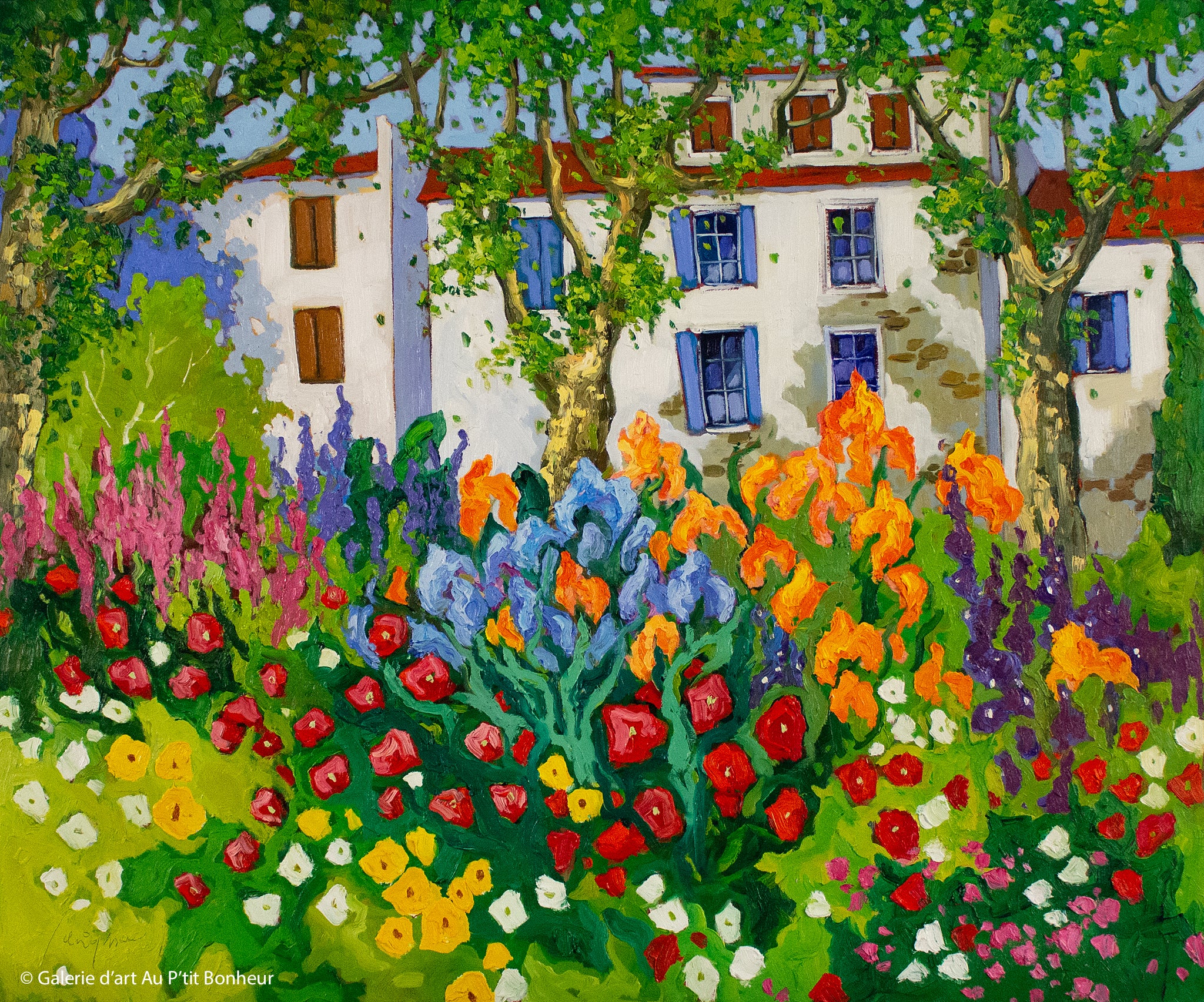 Robert Savignac | Bosquet fleuri