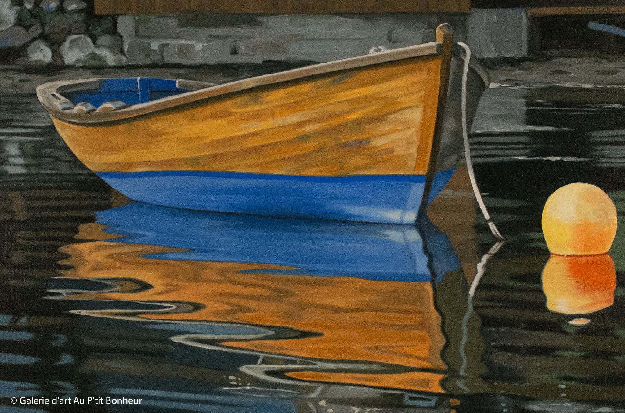 Shelley Mitchell | Blue Bottom Boat 