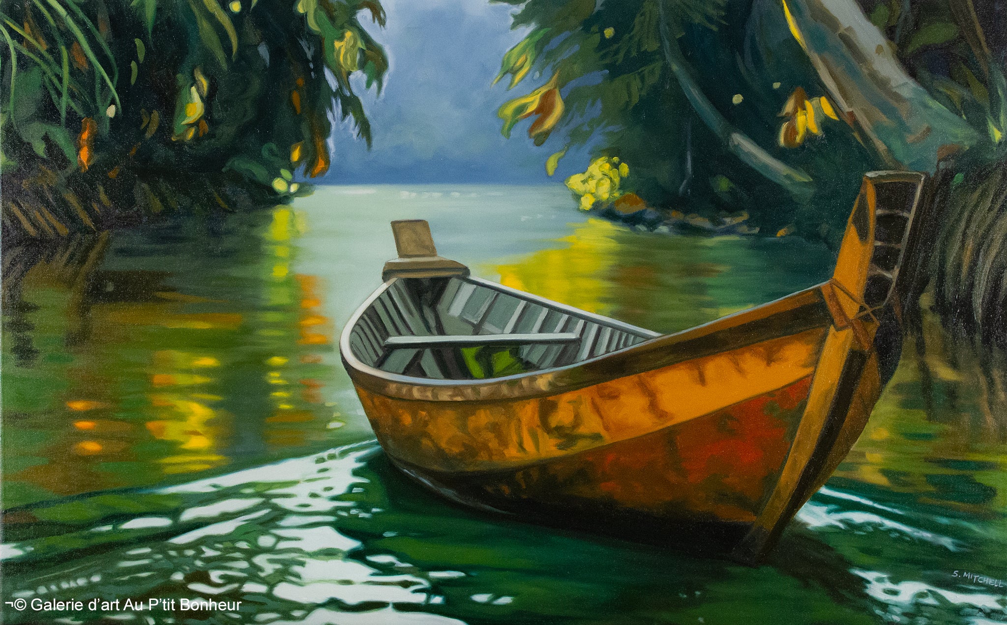 Shelley Mitchell | River Canoe