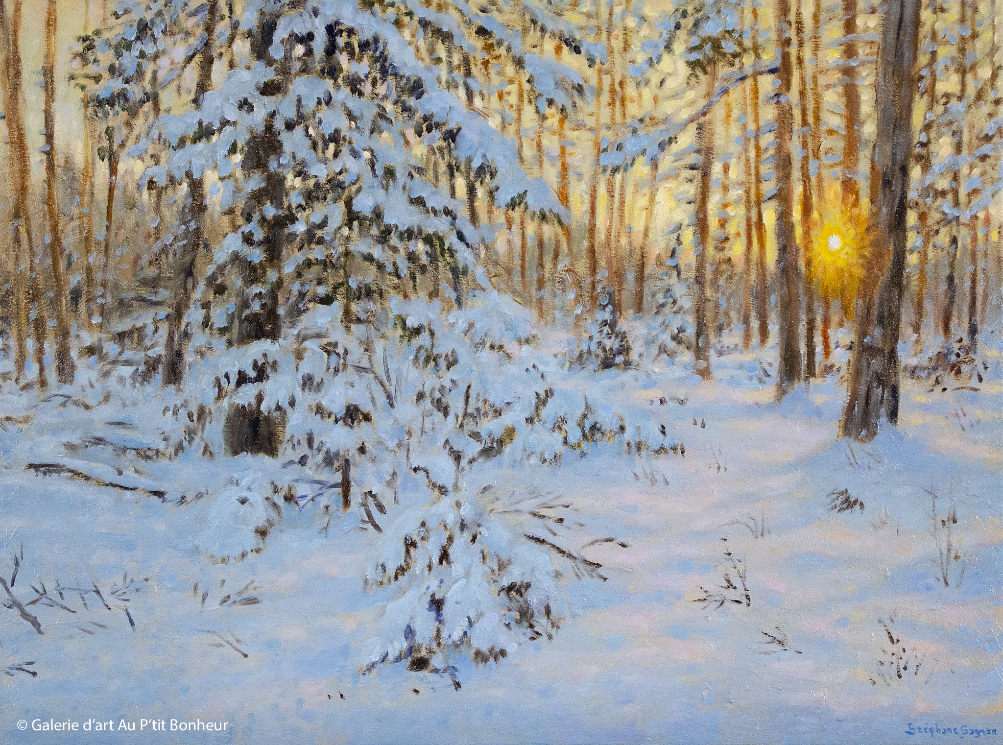 Stéphane Gagnon | Soir d’un bel hiver