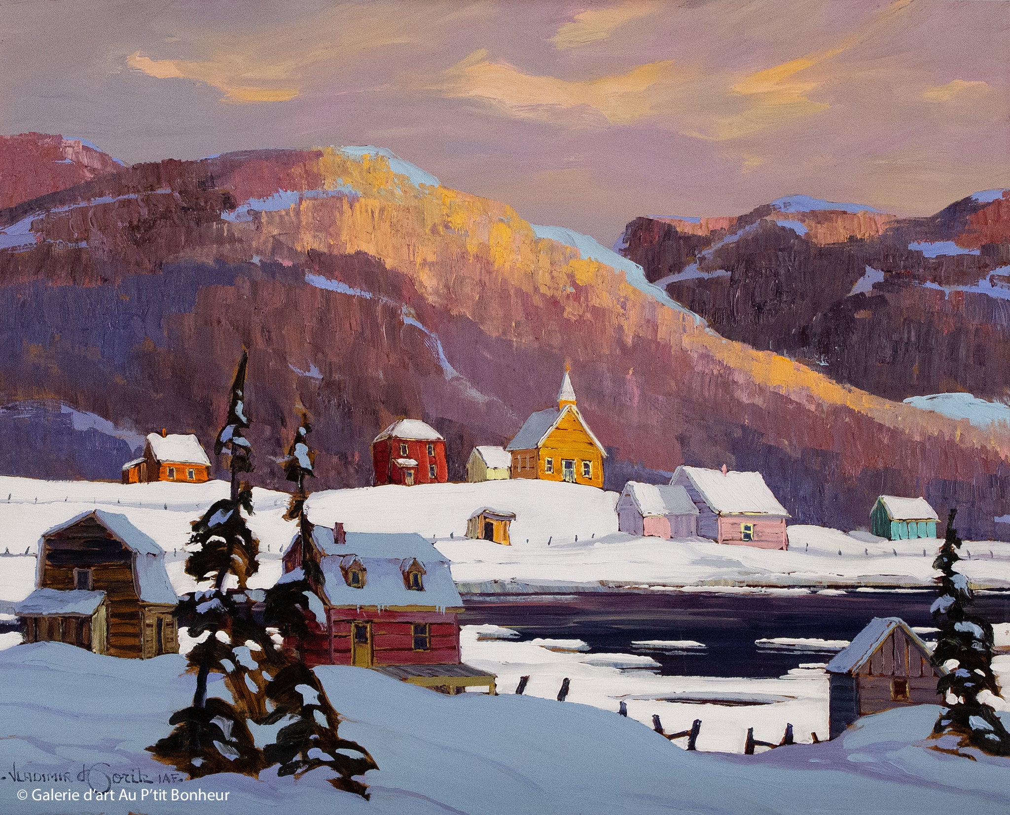 Vladimir Horik | Village de Charlevoix (1989)