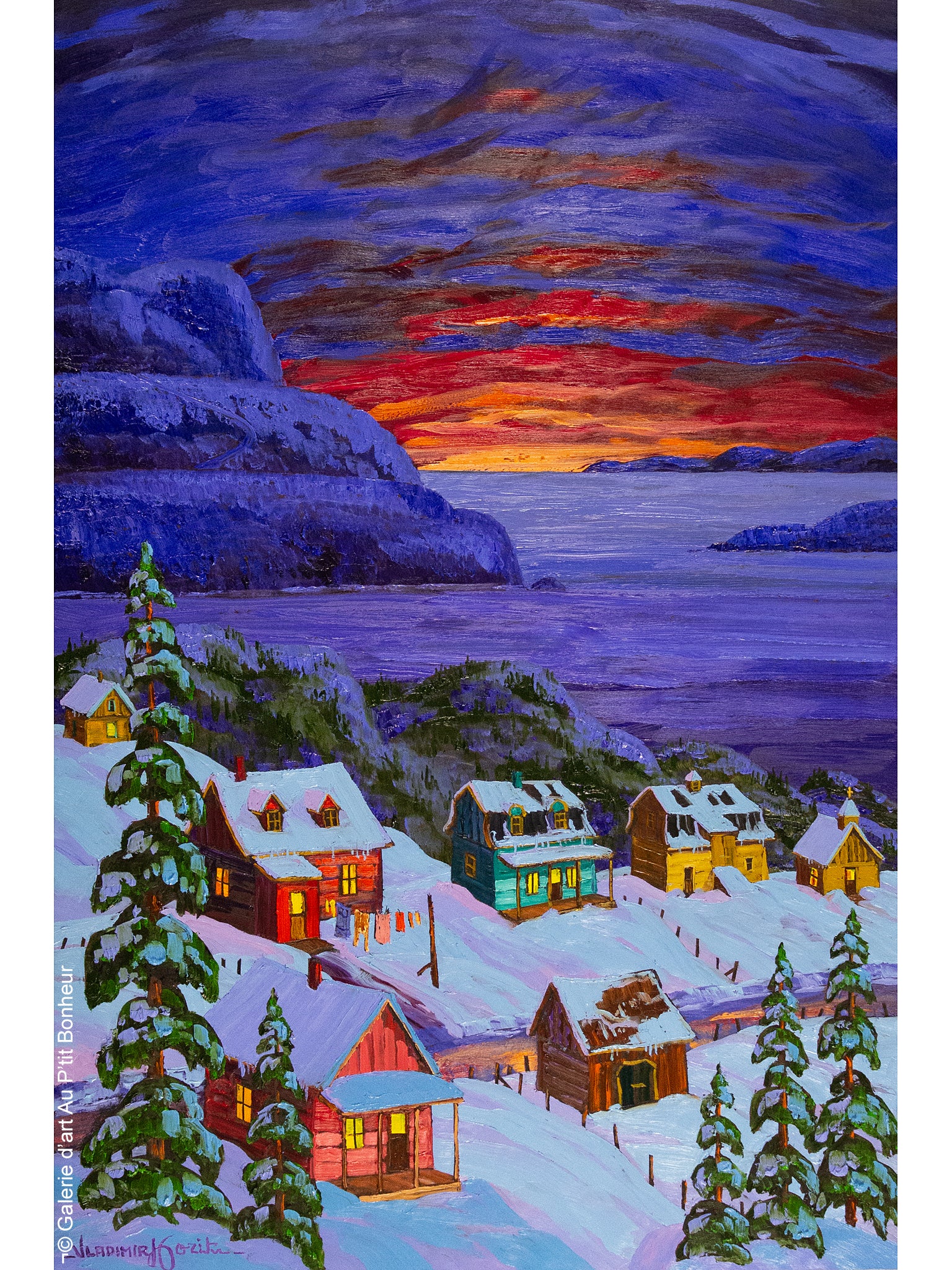 Vladimir Horik | La Baie Saint-Paul, en Charlevoix, Québec