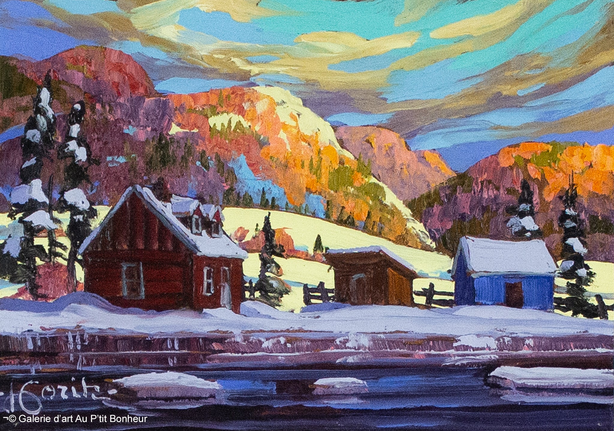 Vladimir Horik | La rivière Malbaie (circa 1986)