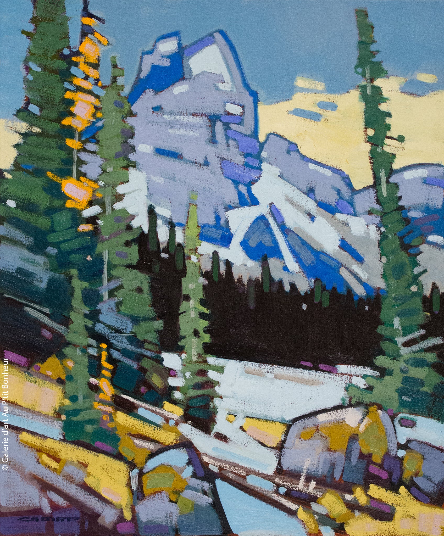 Cameron Bird | Spring At Lake O’Hara, Cathedral Mountain