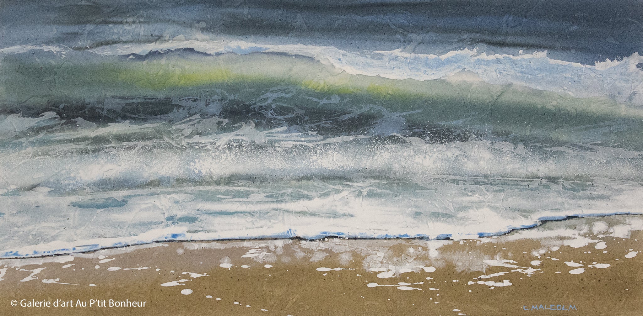 Carole Malcolm | Shoreline Study 13622