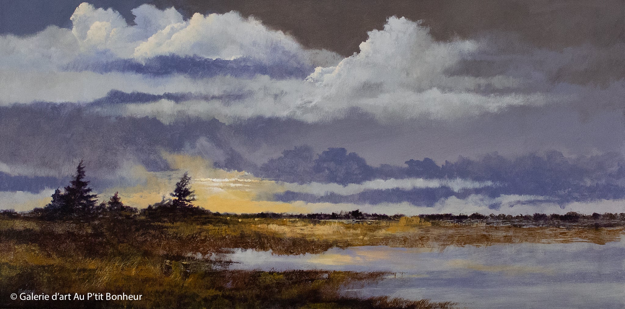 J. Douglas Thompson | Country Skies at Dusk