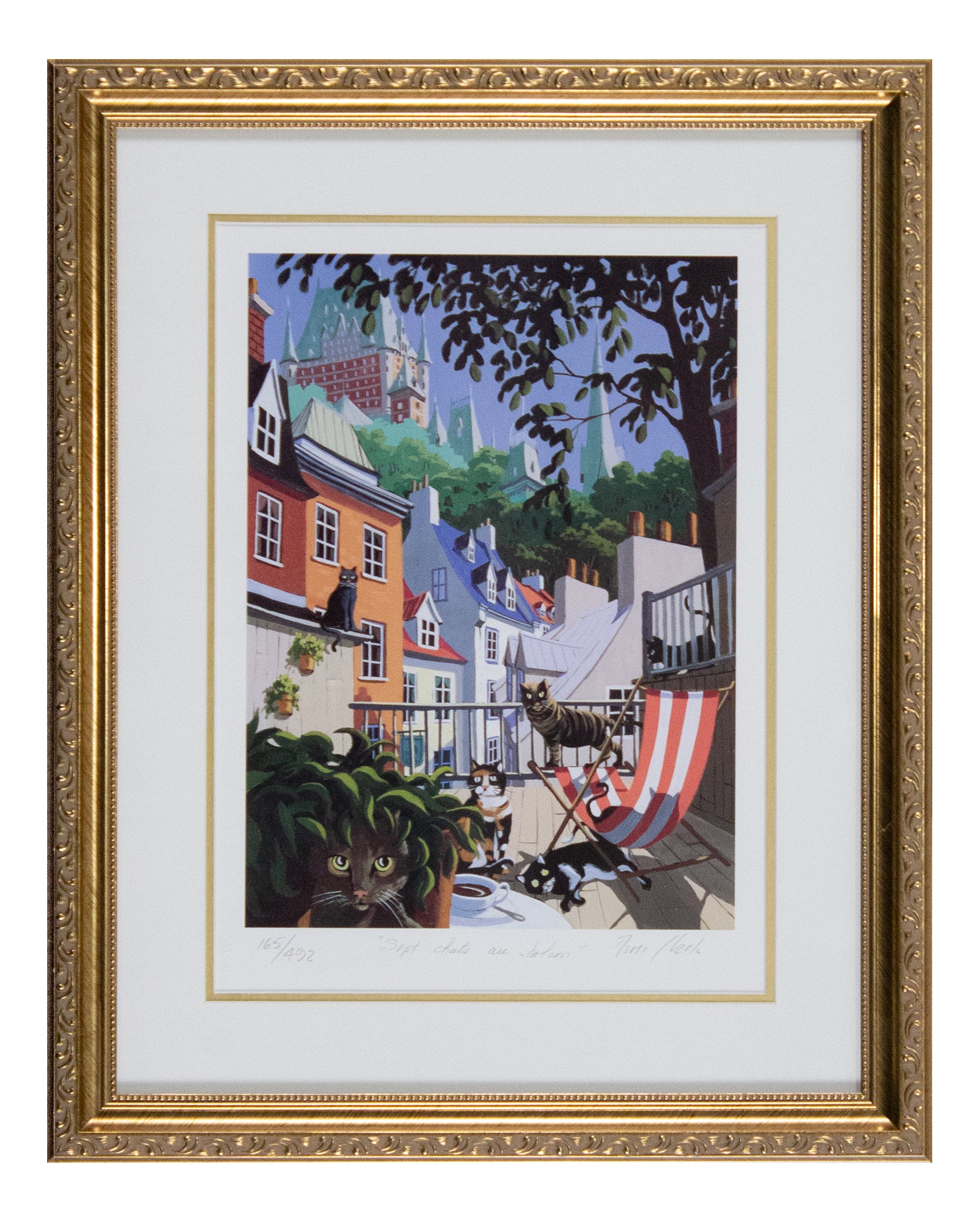Remi Clark | Sept chats au balcon
