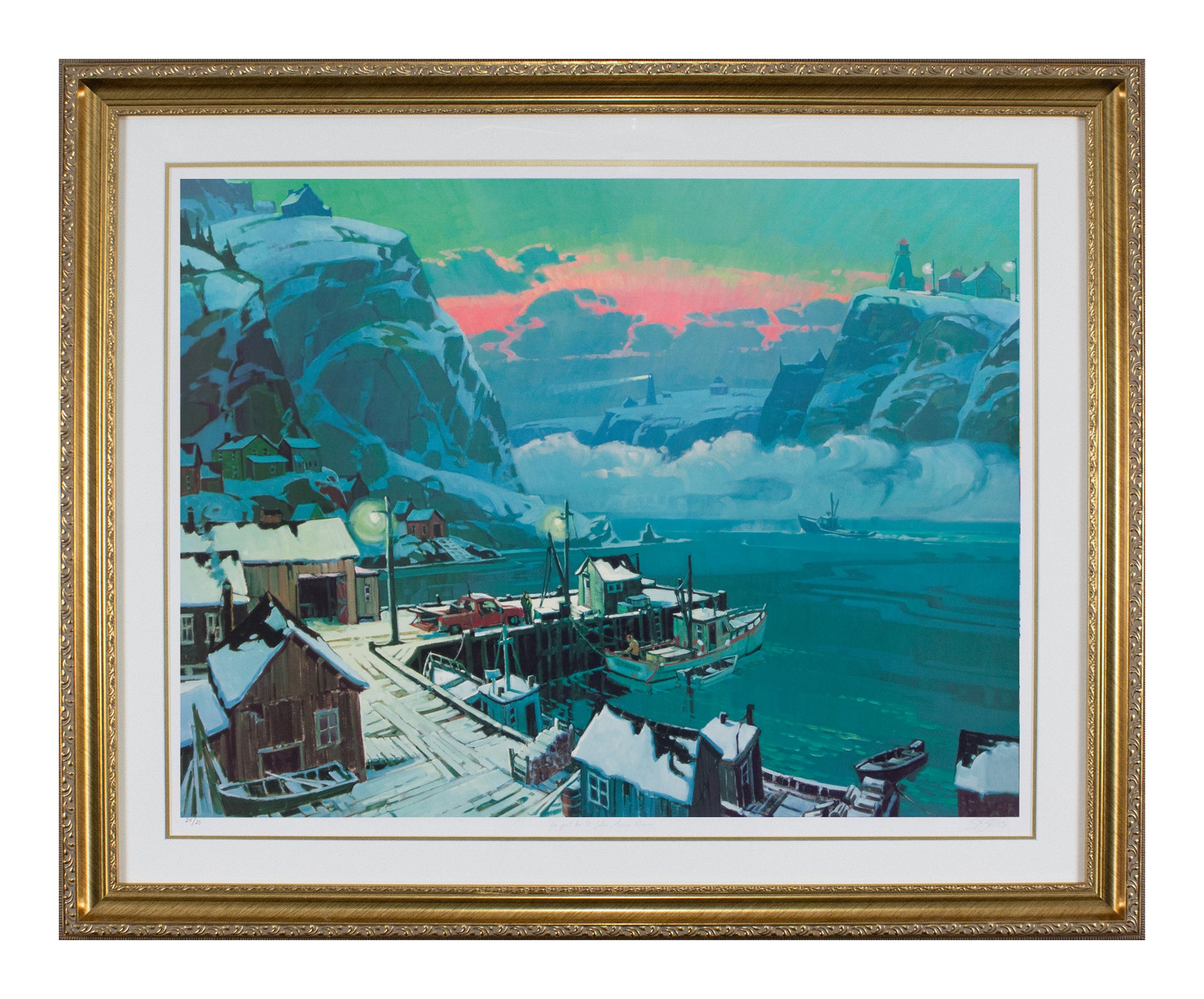 St-Gilles | Le port de St-John, Terre-Neuve