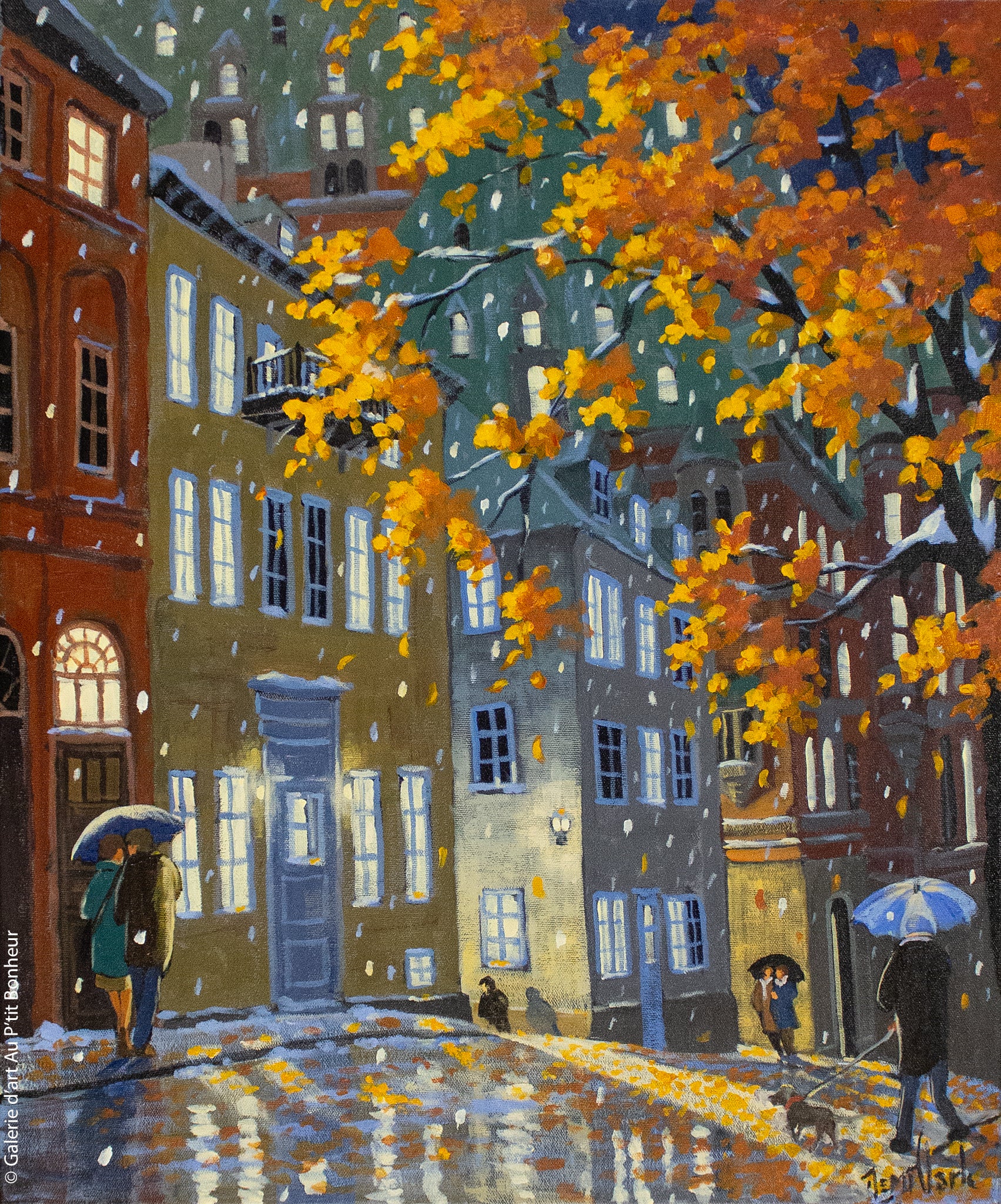 Rémi Clark | Les feuilles tombent comme la neige