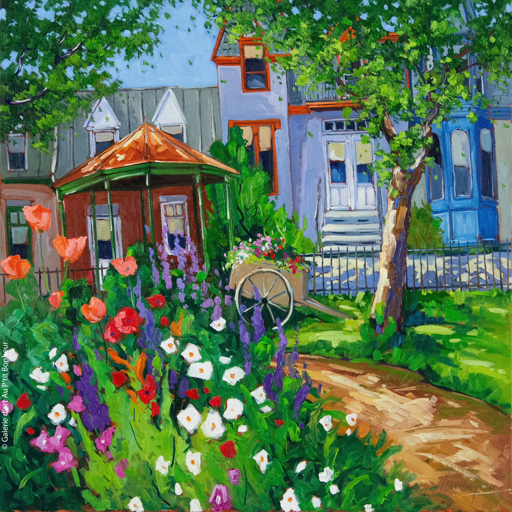 Robert Savignac | Jardin de ville 